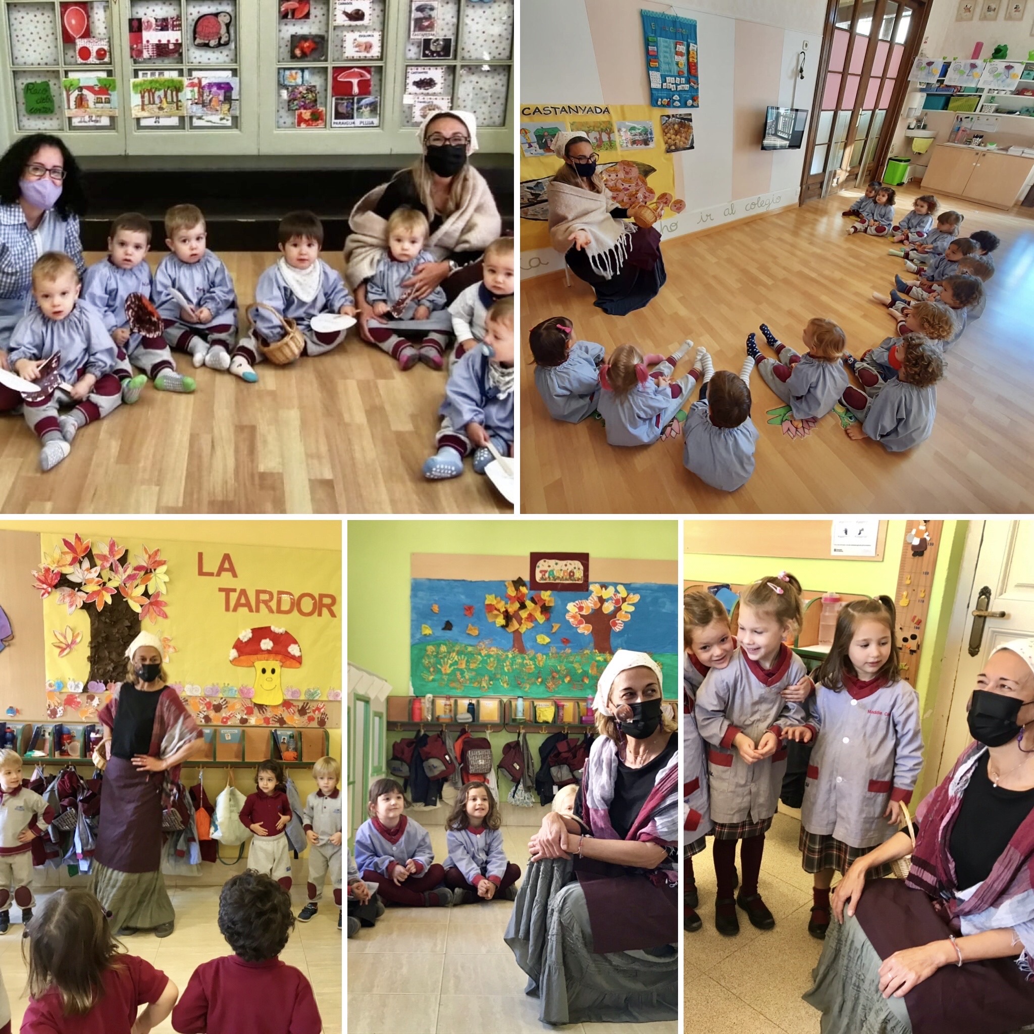 La Castañera visita ED. Infantil