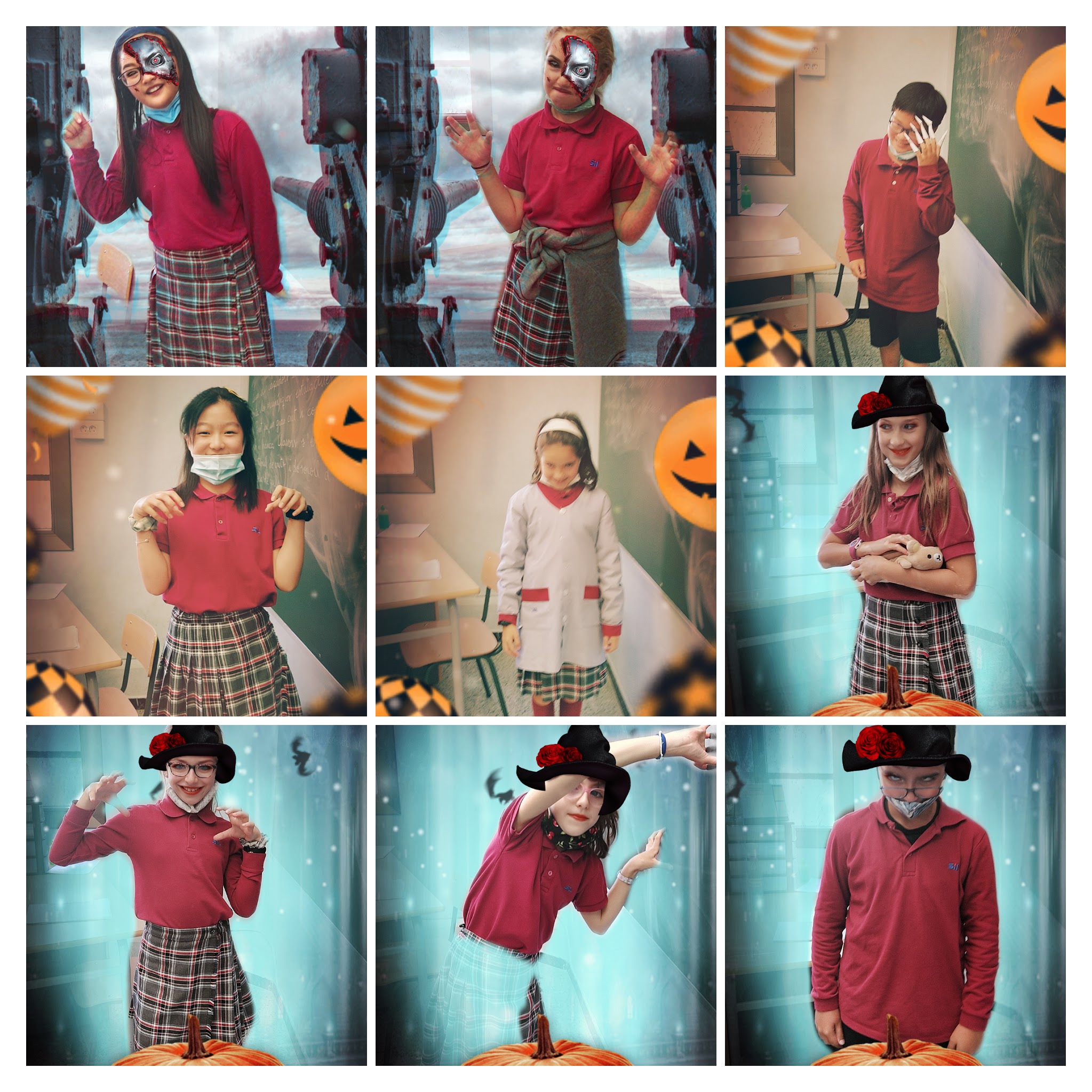 Haloween in elementary school